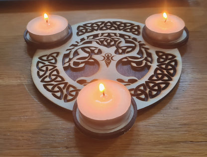 Tree Of Life Tea Light Holder