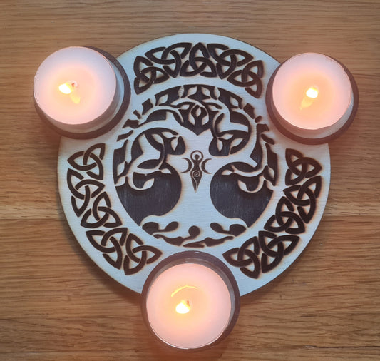 Tree Of Life Tea Light Holder