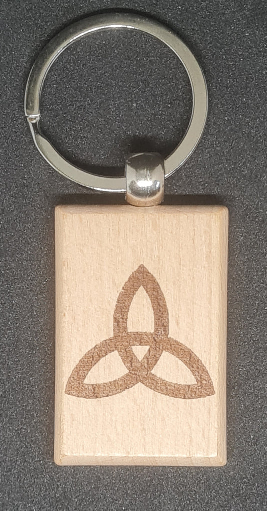 Trinity Knot Key Ring