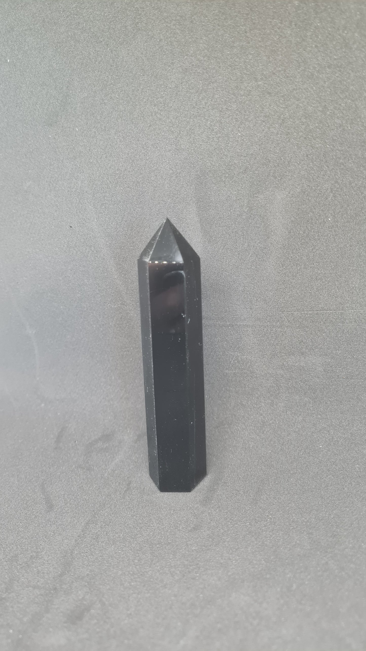 Natural Black Onyx Tower
